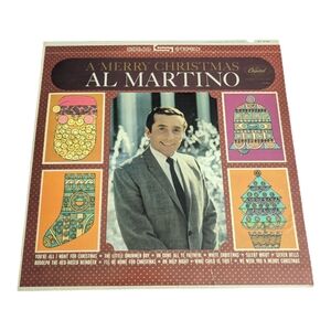 1964 Al Martino A Merry Christmas Capital ST-2165 Vinyl LP Record Album